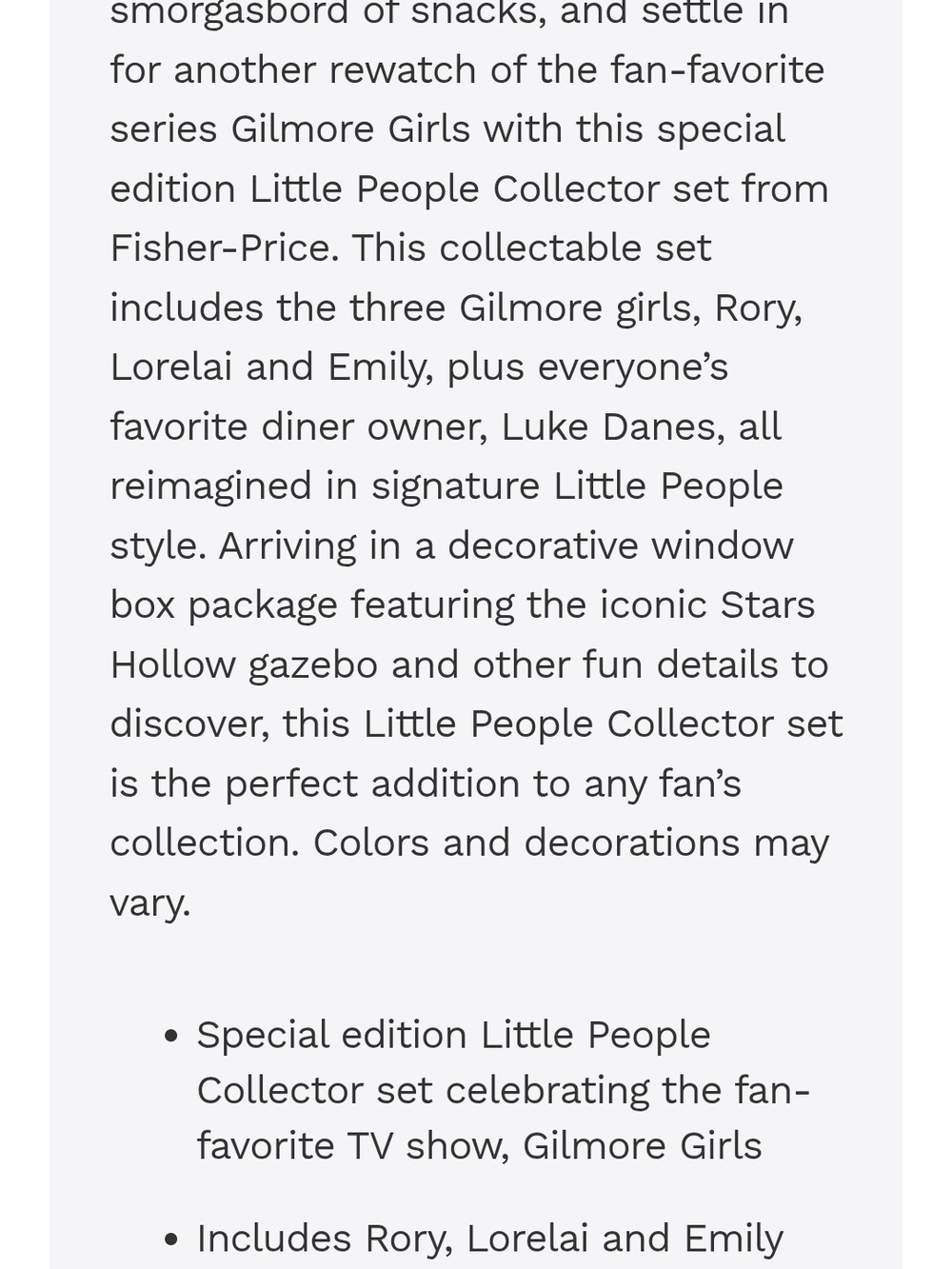 Fisher-Price Little People Gilmore Girls Figure Set - Picture 4 of 7